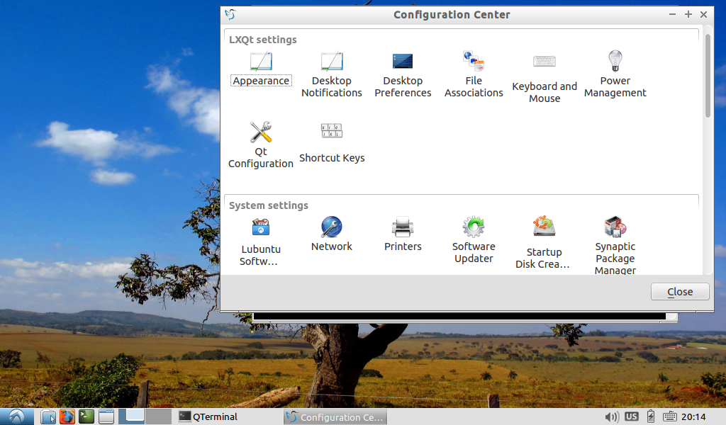 LXQt screenshot