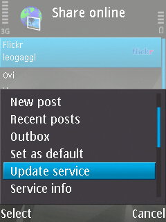 Update service