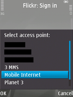 Select access point