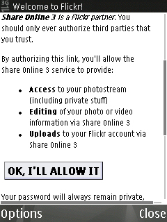 Activate website, step 2