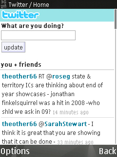 Twitter Mobile screenshot
