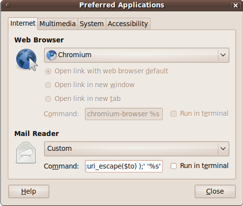 Ubuntu Preferences Screenshot Ubuntu Preferences Screenshot